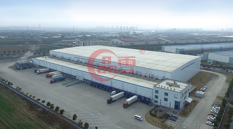 亞太最大單體冷庫臨港普菲斯項目主體施工結束